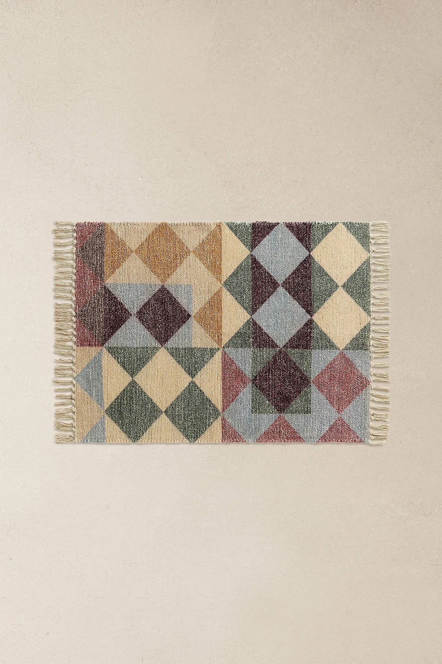 Tile Stripe Reversible 2x3ft / 60x90cm Rug