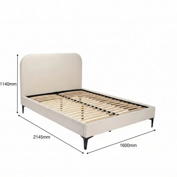 Albany Boucle Bed Frame 4
