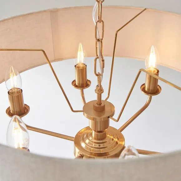 Vogue Sandringham Mid Century 6 Light Adjustable Pendant Light 3