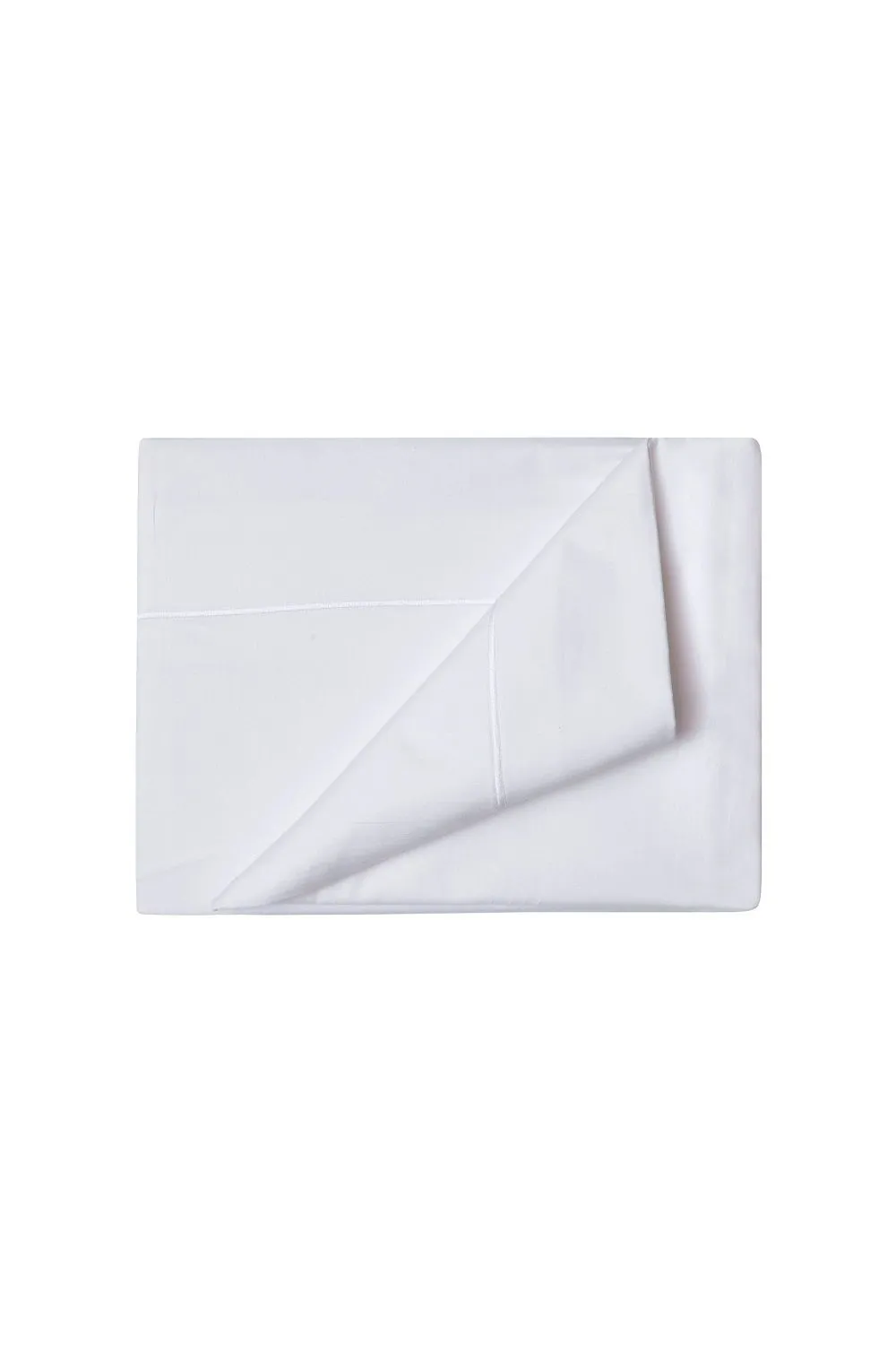 Belledorm Egyptian Cotton 400 Thread Count Flat Sheet in White 1