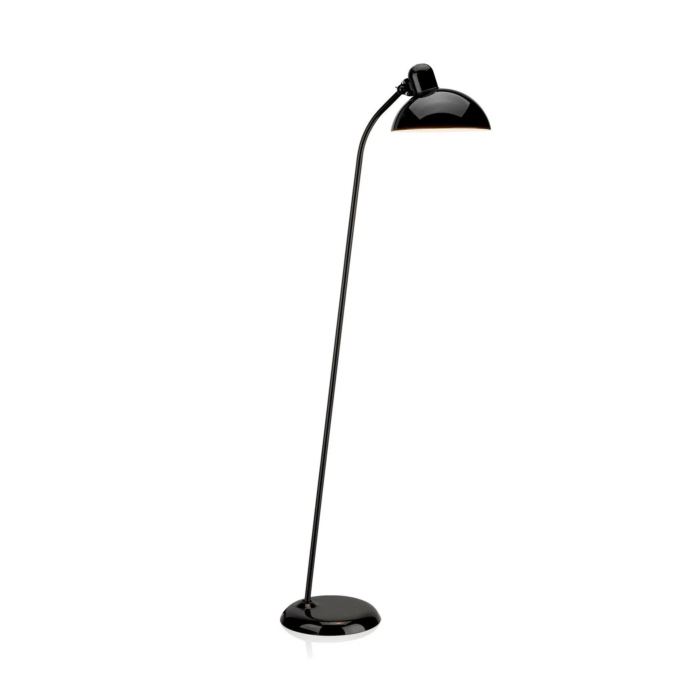 Fritz Hansen Kaiser Idell Floor Lamp Gloss Black