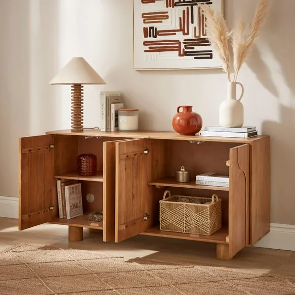 Juni Extra Wide Sideboard, Mango Wood 2