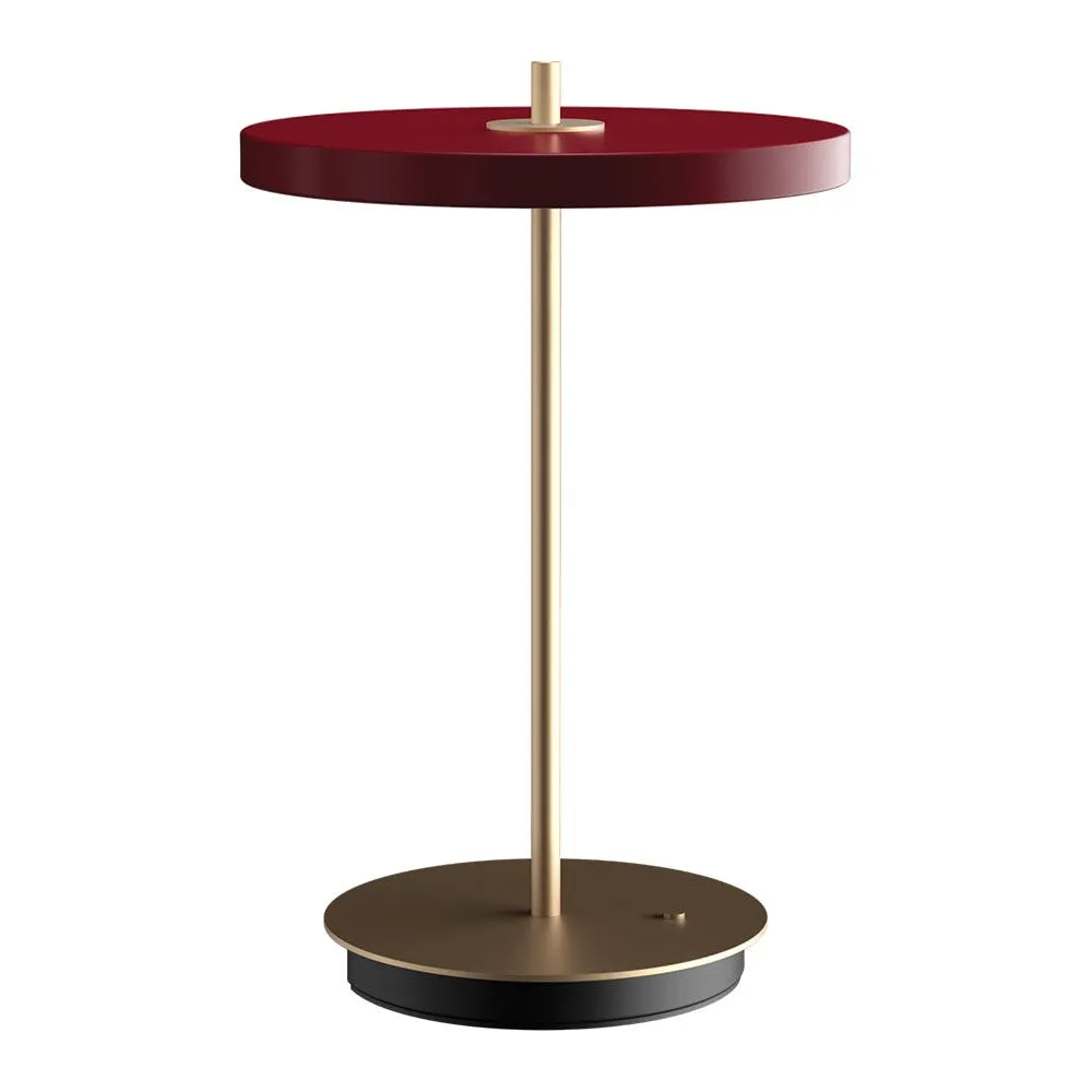Umage Asteria LED Move Portable Table Lamp Ruby Red 2