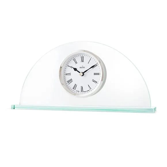 Acctim Milton Glass Mantel Clock 3