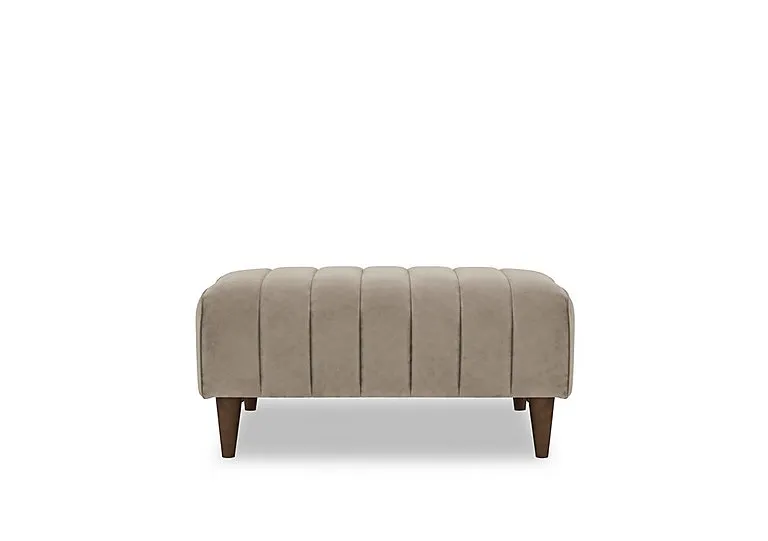 Margo Fabric Bench Footstool - Living Room Furniture - In Time for Christmas