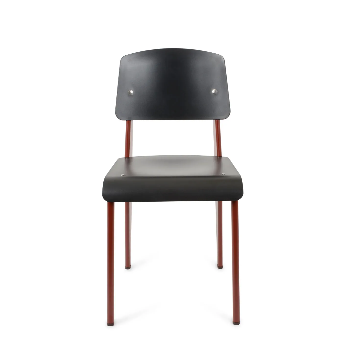 Vitra Standard Sp Chair Deep Black/ Japanese Red