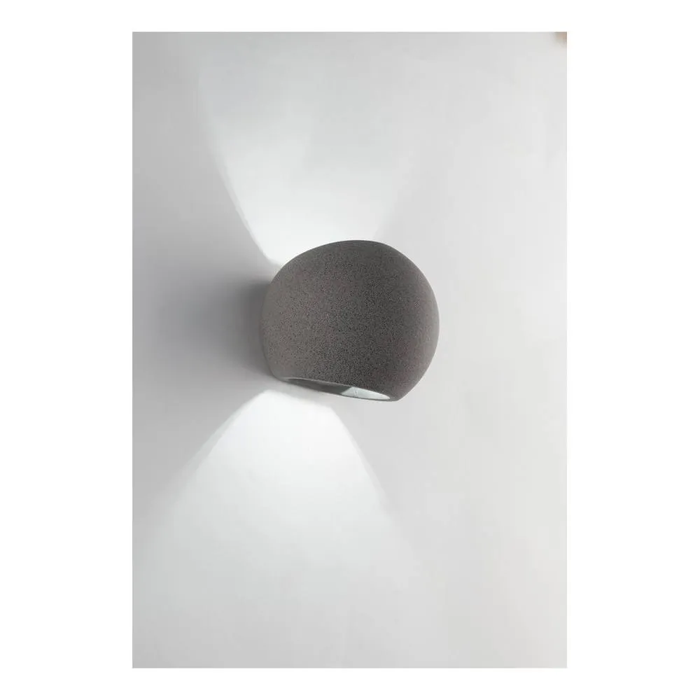 Netlighting MOSES Plaster Wall Light Grey 15.5x12.5x11.5cm 2