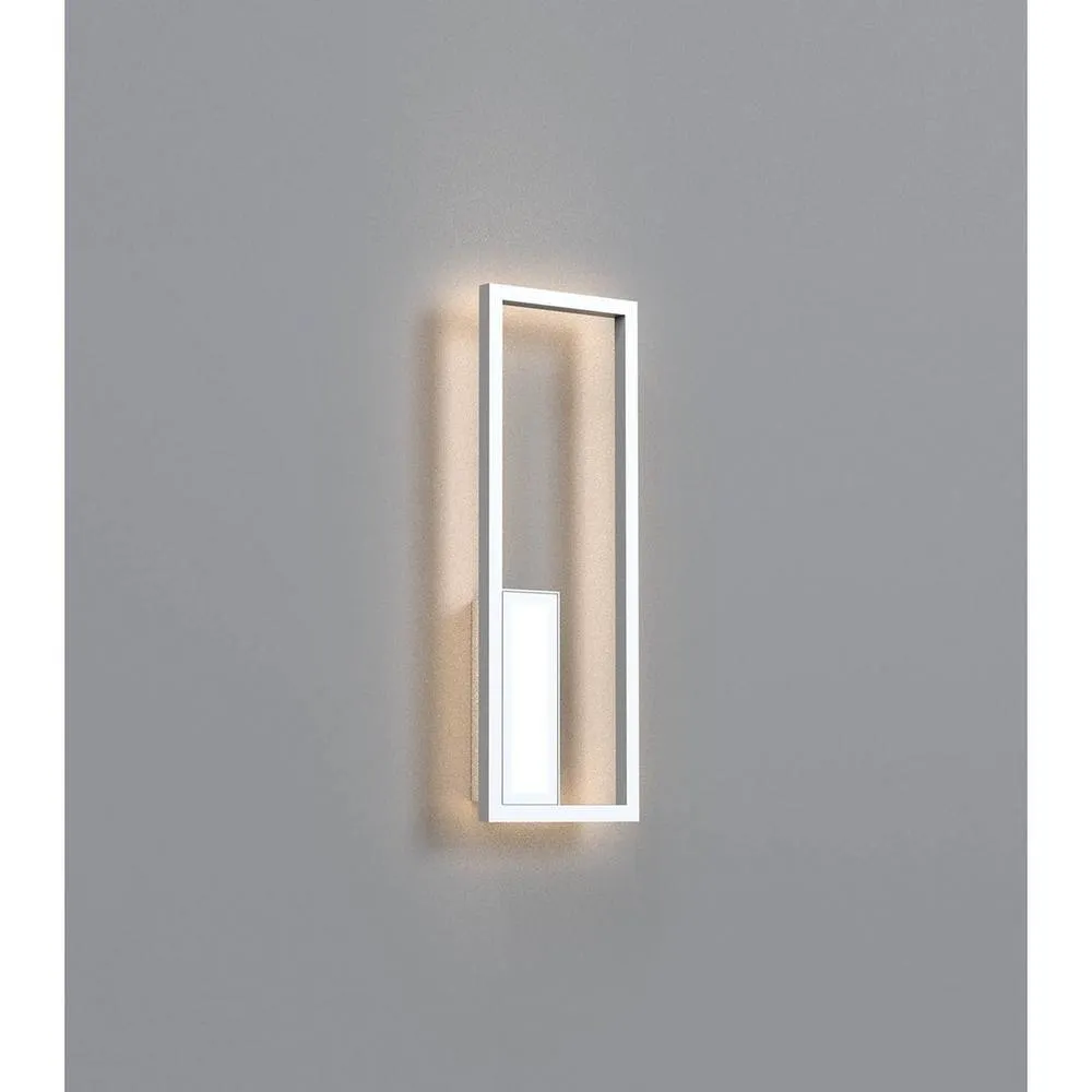 Netlighting Boutique Rectangle Wall Lamp 21W LED 3000K 1130lm White 3yrs Warranty 2