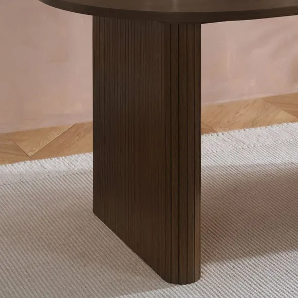 Axel 6 Seater Oval Dining Table 4
