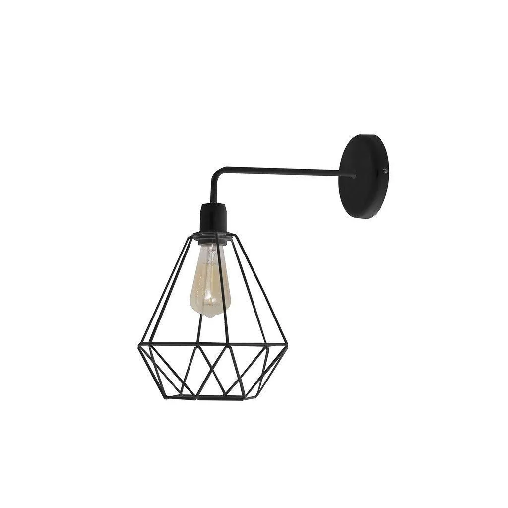 Netlighting Karo Wall Lamp Black 35cm