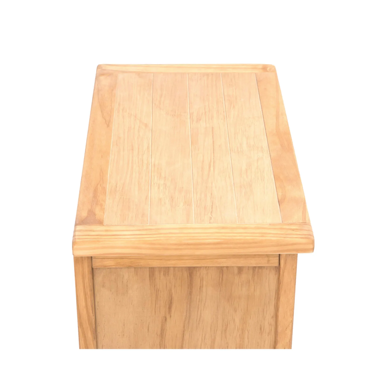 Cabinet Bits Lugo 4 Drawer Chest of Drawers Brass Knob in Light Brown 5