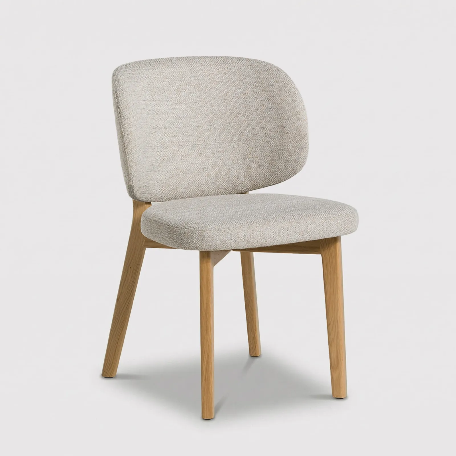 Salla Dining Chair, Neutral Fabric | Barker & Stonehouse 2
