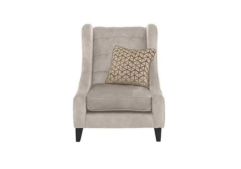 Mariah Fabric Accent Armchair - Dapple Cream