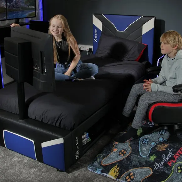 X Rocker Cerberus Twist TV Single Gaming Bed Frame 4
