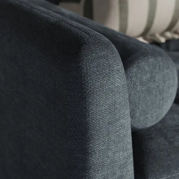Max Soft Tonal Chenille Corner Chaise Sofa 4