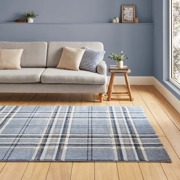 Catherine Lansfield Kelso Check Rug 1