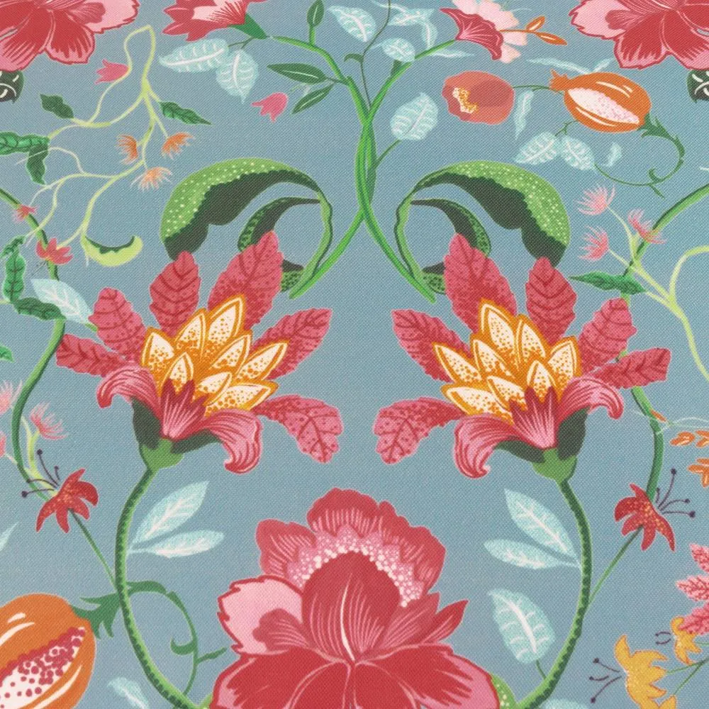 Wylder Claudia Floral Water-Resistant Outdoor Cushion in Red 5