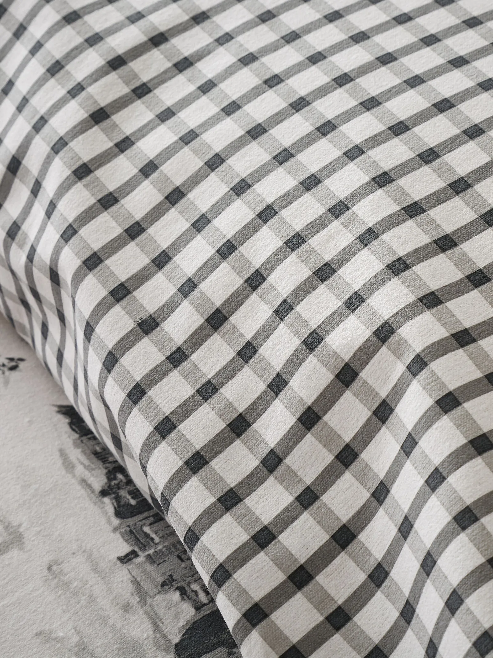 Catherine Lansfield 'Brushed Alpine Village' Duvet Cover Set in Natural 4