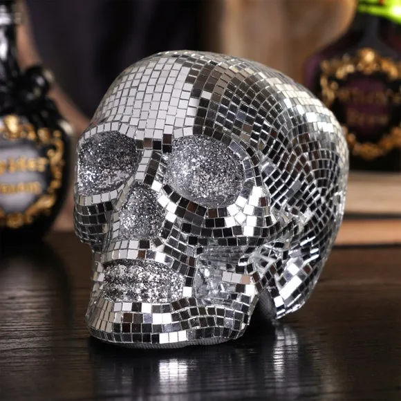 Hocus Pocus Disco Skull Ornament