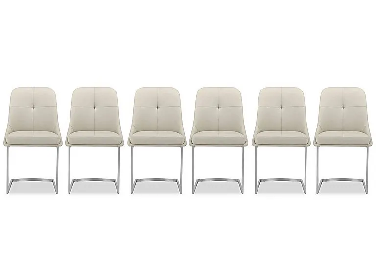Avorio Set of 6 Dining Chairs