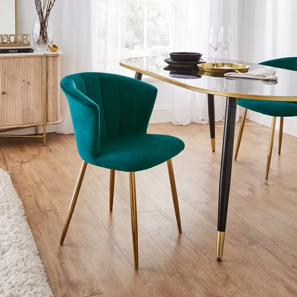 Kendall Dining Chair, Velvet 2