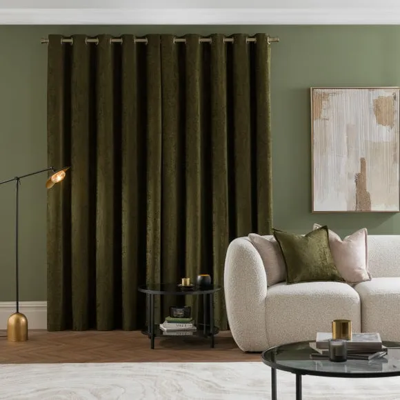 Chenille Eyelet Curtains (Blackout Available) 5