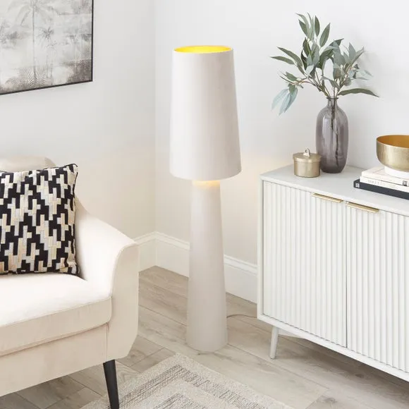 Nesa Velvet Floor Lamp 1
