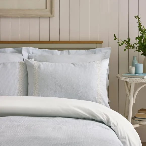 Dorma Bramcote Stripe 100% Cotton Standard Pillowcase Pair