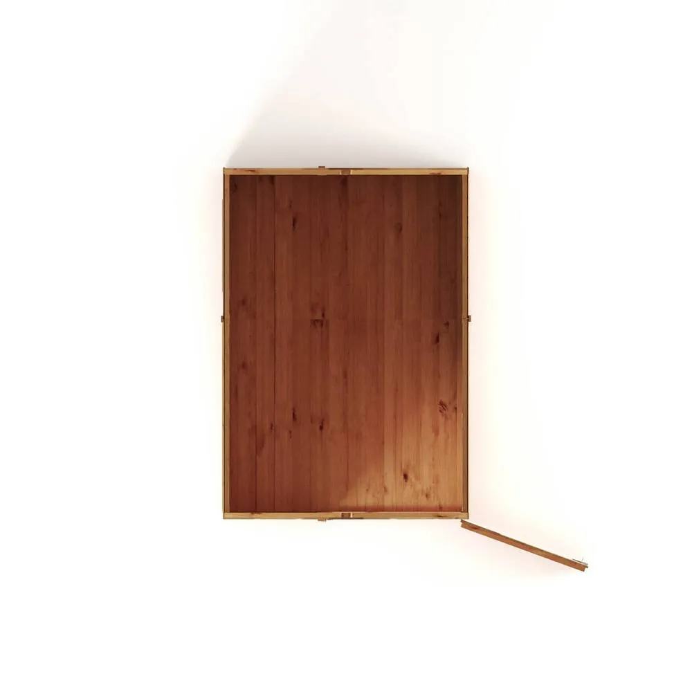 Mercia 7 x 5 Feet Modular Shiplap Apex - Wood - L221.4 x W159.3 x H215.9 cm in Light Brown 5