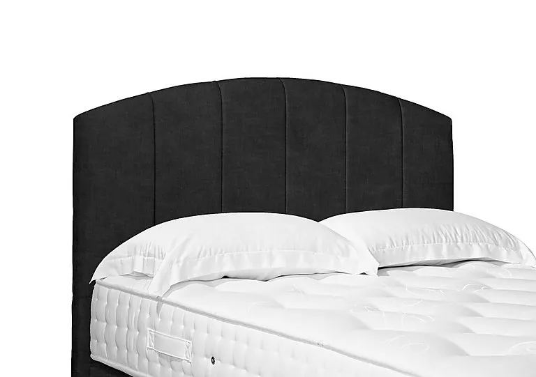 Artisan Collection Bow Standard Floor Standing Headboard - Single - Smokey Quartz