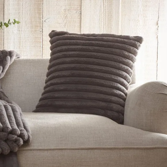 Appletree Morritz Faux Fur Square Cushion 1