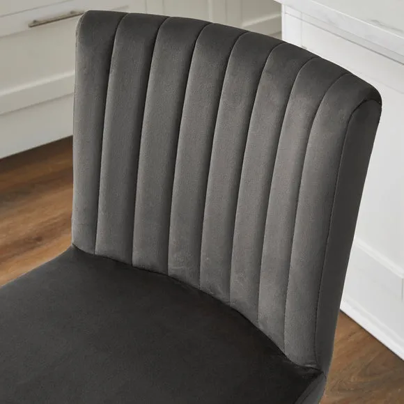 Taylor Counter Height Stool, Velvet 4