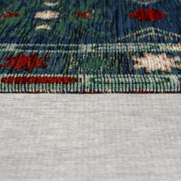 Traditional Patchwork Chenille Rug 4