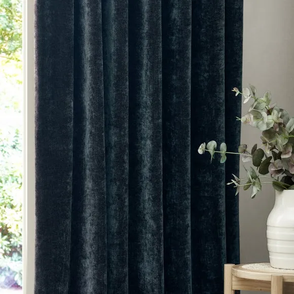 Yard Chenille Pencil Pleat Curtains 4
