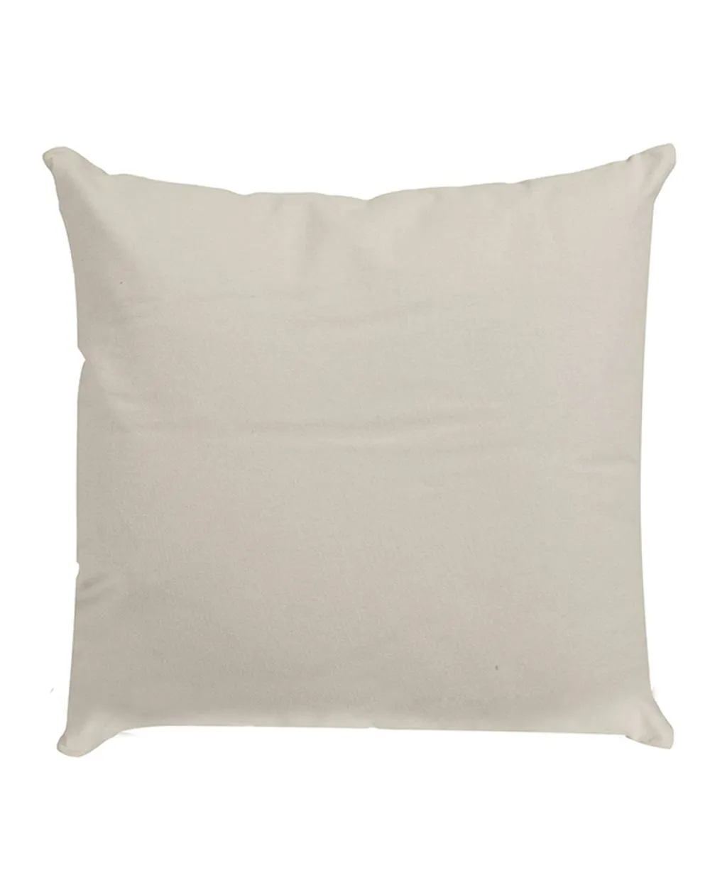 Dibor Plain Grey Cotton Indoor Outdoor Garden Chair Cushion L50cm x W50cm 2