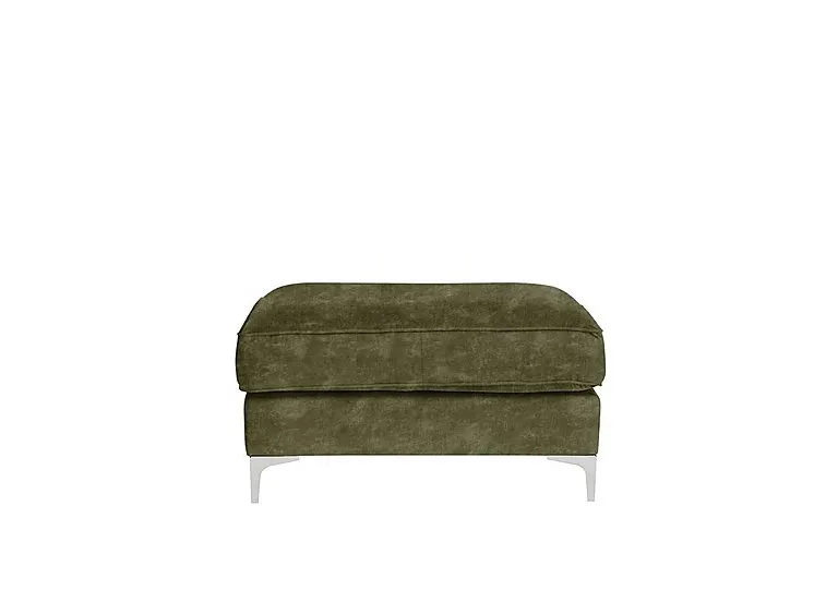 Legend Fabric Footstool - Sublime Olive