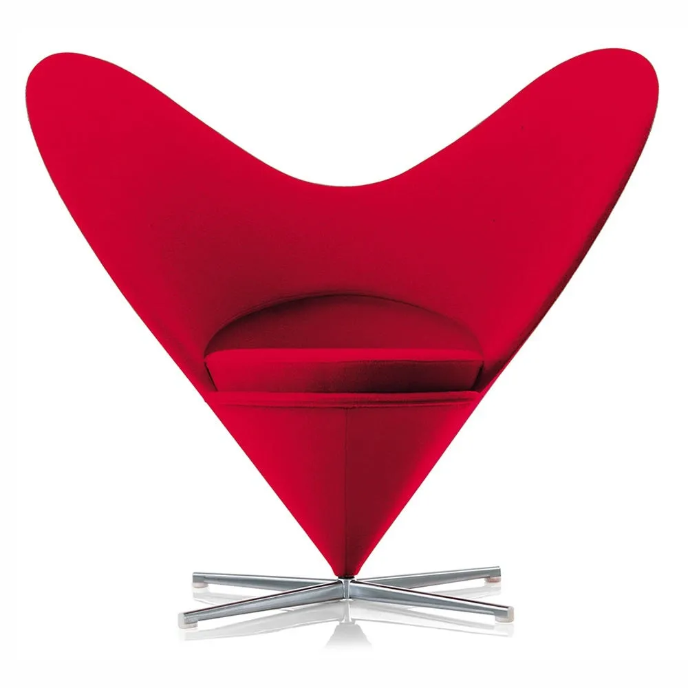 Vitra Heart Cone Chair Red 2