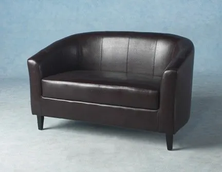 Tempo Twin Tub Chair In Expresso Brown
