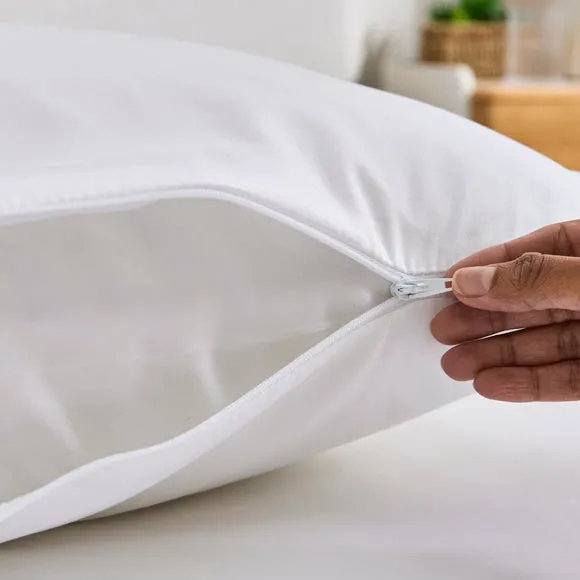Fogarty Set of 2 Bamboo and Cotton Pillow Protectors 4
