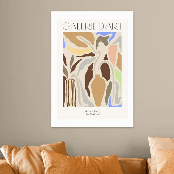 East End Prints Abstract Pottery Print 1