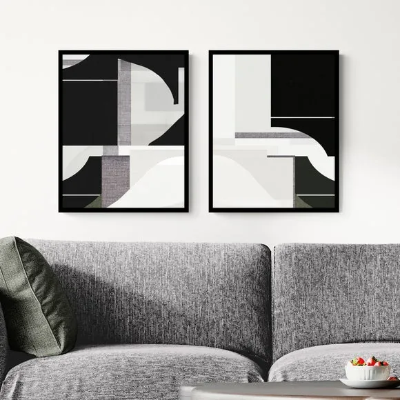 Artko Set of 2 Geometry by Cartissi Balanced Framed Prints