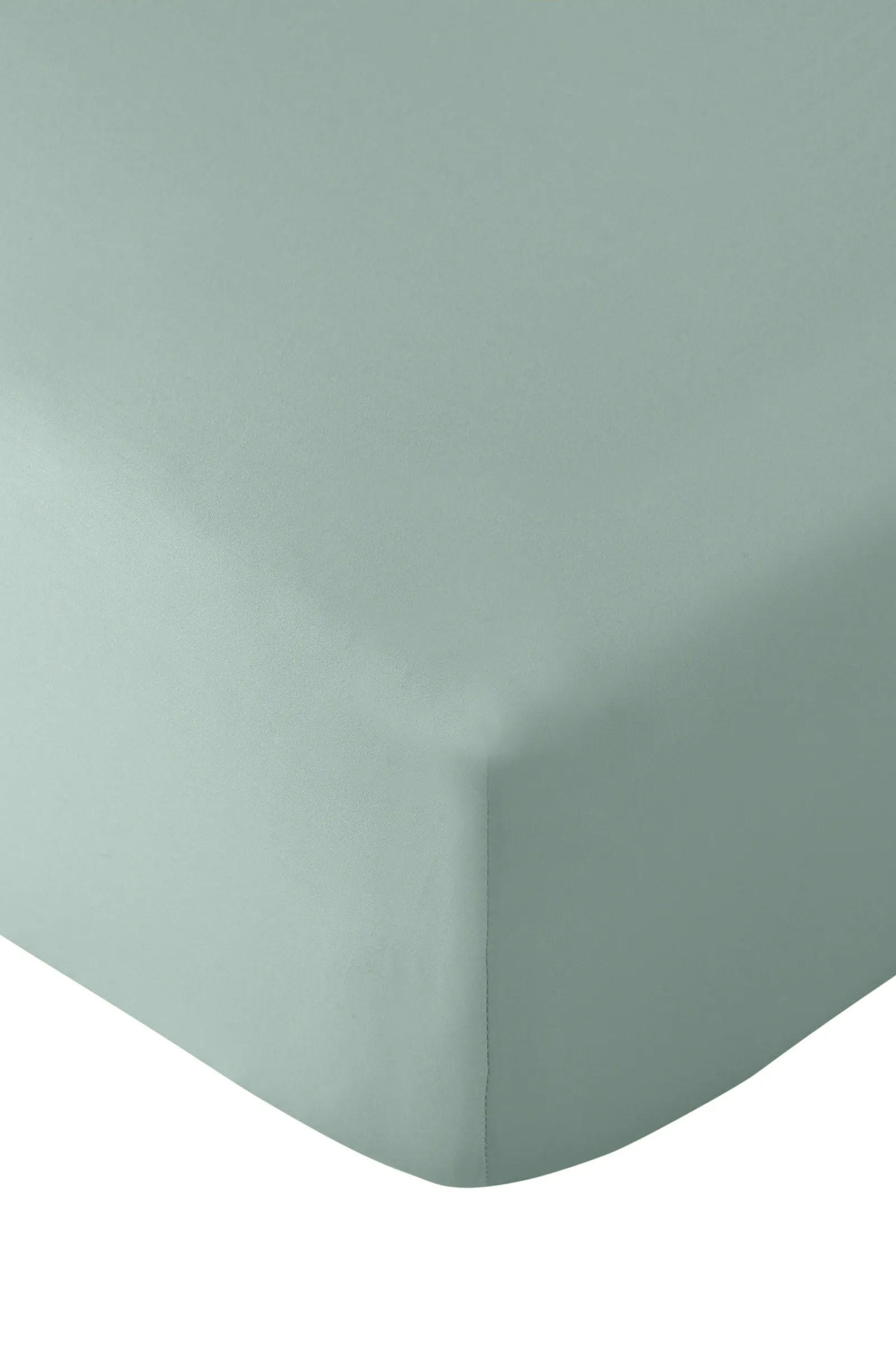 Catherine Lansfield So Soft Non-Iron Microfibre 30cm depth Fitted Sheet in Green 2