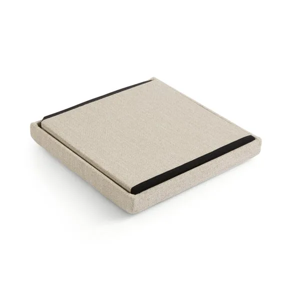Herringbone Rectangle Ottoman 4