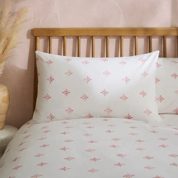 Zarah Motif 100% Cotton Duvet Cover & Pillowcase Set 2