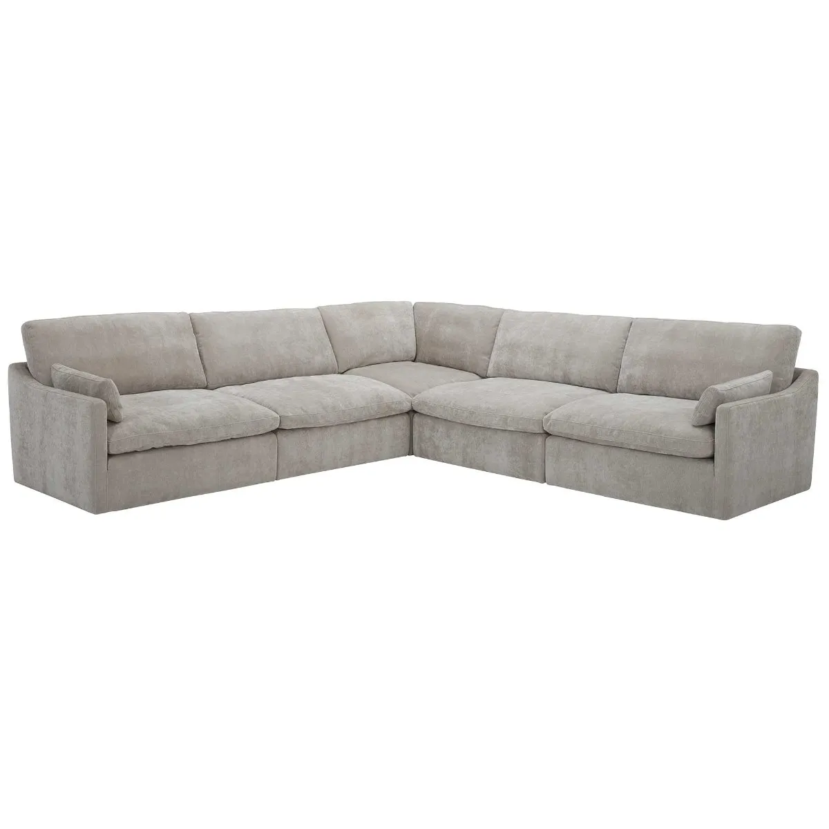 Palermo Corner Sofa, Amigo Dove B1292