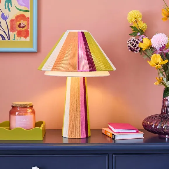 Sophie Robinson Rope Table Lamp