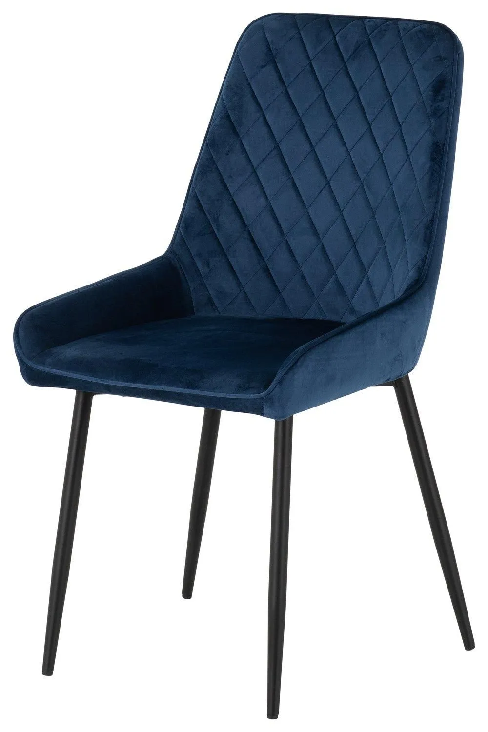Seconique Quebec Wave Edge Dining Set with Avery Chairs in Blue 4