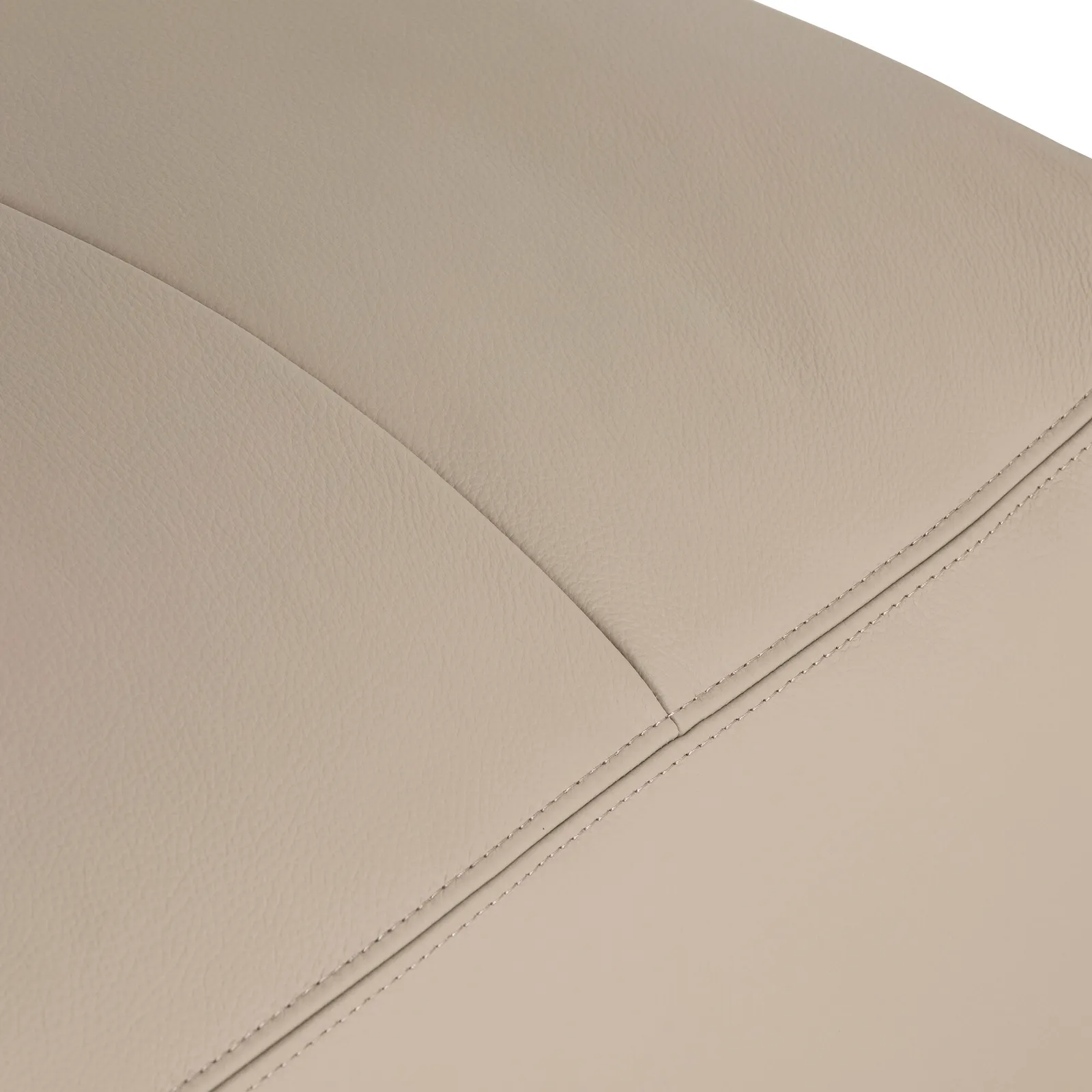 Adessa Stool Medium Square 100X100Cm, Neutral Leather | Barker & Stonehouse 4