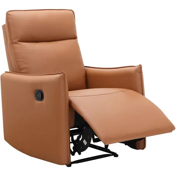 Lugo Faux Leather Manual Recliner Armchair 6