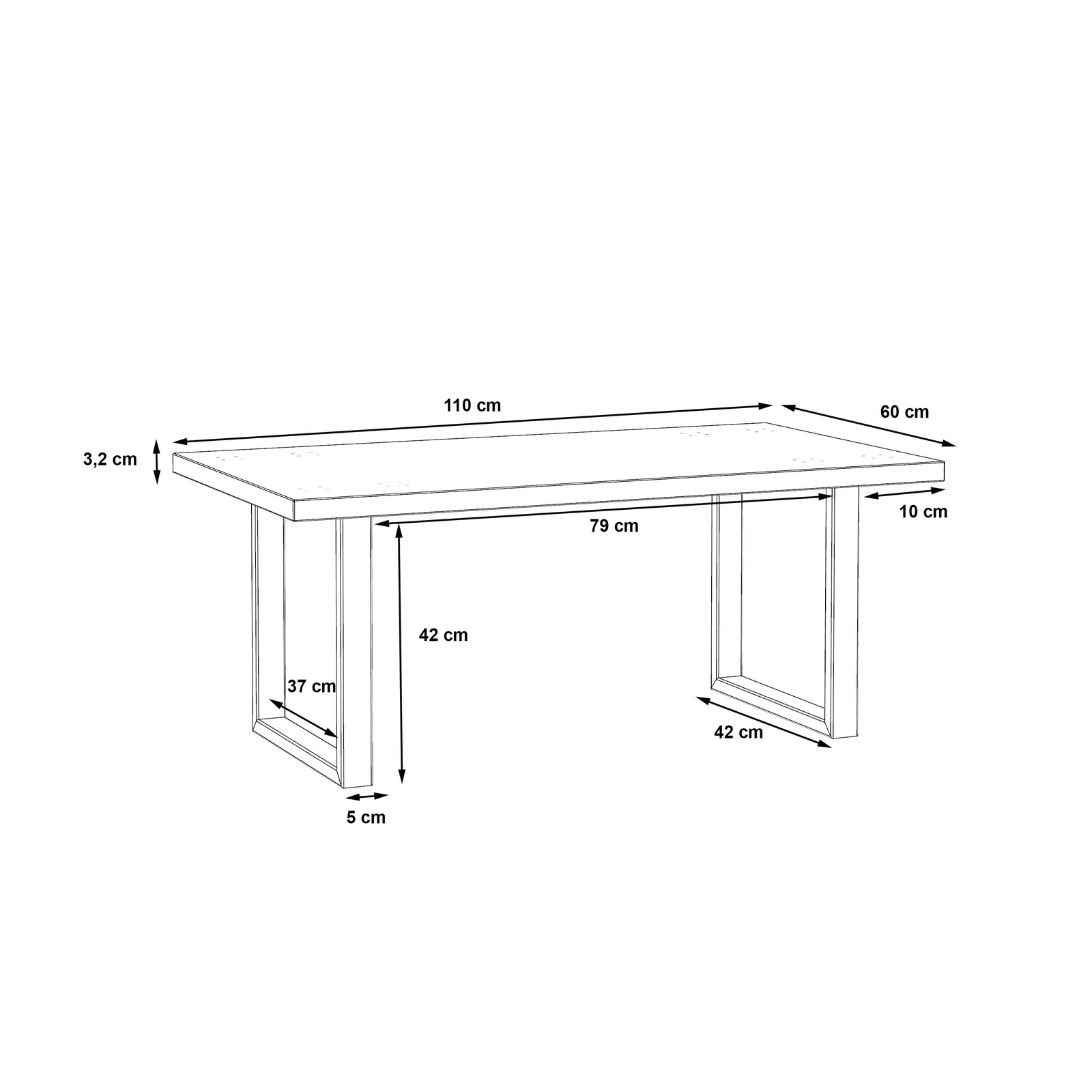Furniture To Go Atlantic Coffee Table in Artisan Oak in Brown 5
